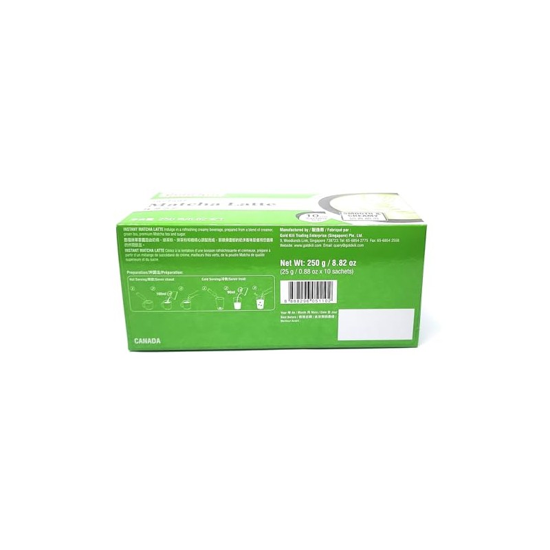 Gold Kili Instant Matcha Latte - Pack of 2