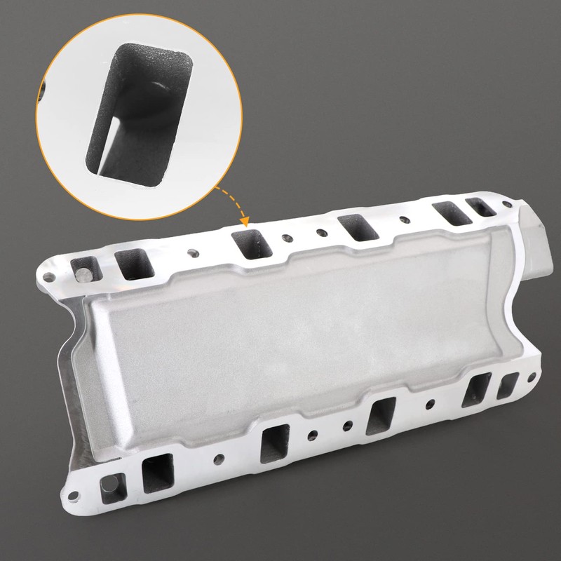 Dokili Intake Manifold Single Plane High Rise SBF for Ford