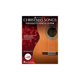 Christmas Songs for Solo Classical Guitar Book/Online Audio