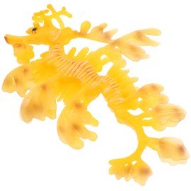 Totority Syngnathus Ornament Lifelike Simulation Animal Model for Desktop Decoration and Fish Tank Display Educational Toy for Boys and Girls Safe and Smooth Edges