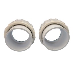 Set of (2) Hot Tub Spa 2" Slip X 2" Threaded Pump Unions
