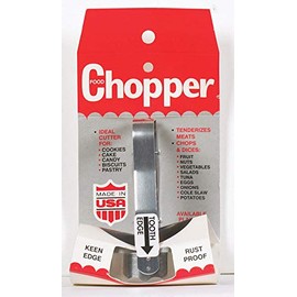 Harold's Kitchen 3 oz. Silver Stainless Steel Food Chopper
