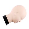 Practice Mannequin Head for Permanent Makeup, Eyelash Extension, Wig Display, Training Supplies, and Scalp Aesthetics 1 piece