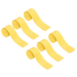 PATIKIL Drum Stick Tape Drumstick Grips Drumstick Wrap Anti Slip 6pcs 1" Width 3.3ft for Drum Percussion Drumming Accessories Yellow