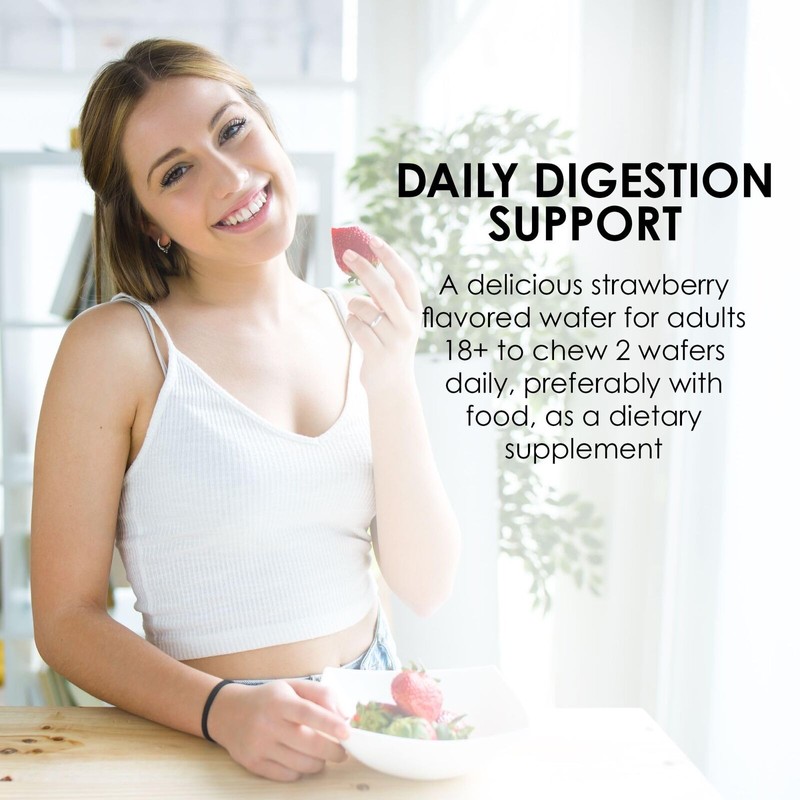 Mason Natural Daily Digestive Support Strawberry Wafer 100 Count Dietary