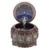 Vintage Music Box with 12 Constellations Rotating Goddess Twinkling LED