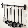 QYDKWK Kitchen Hanging Rack Utensil Rod, Metal Kitchen Holder Hanger,