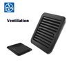 Ronyaoko Side Mount RV Fan Grille, RV Cooling Fan Shutters