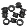 1/2 Inch Drill Hole, 3/8 Inch ID Silicone Rubber Top
