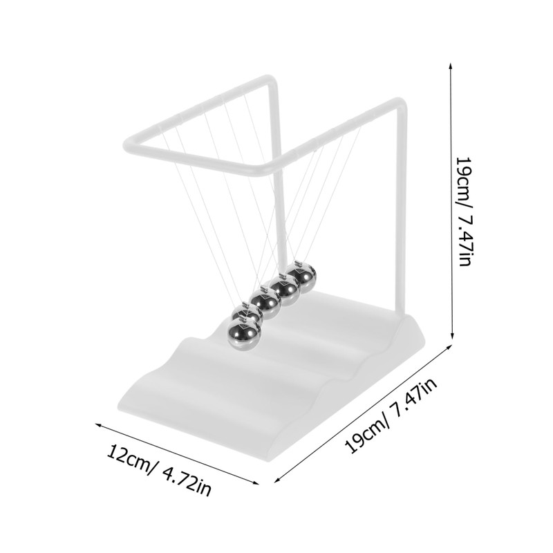 Hohopeti Balance Balls Ornament Creative Fidget Desktop Decor for Home