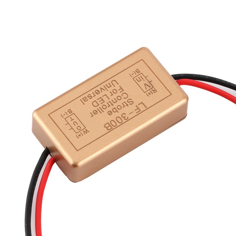 LED Headlight Strobe Controller Flasher Module H1 H3 Signal Light