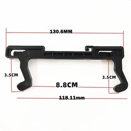 HMHAMA Microwave Door Latch Hook Replacement for Galanz G80F20CN2L-B8(R0) Microwave Parts