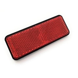 Simda Pro Universal Rear Reflector for Motorcycle Number Plate Holder – E-Approved Safety Increase Easy Installation Robust Design