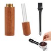 Espresso Coffee Stirrer, Wdt Tool Nature Wood Handle Espresso Coffee