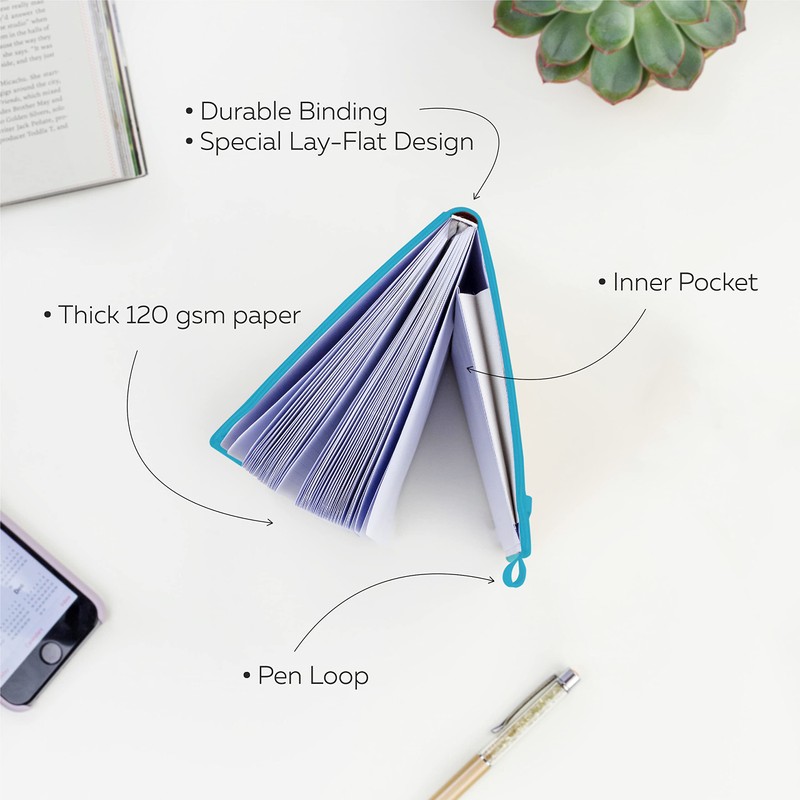 Clever Fox Dotted Notebook – Dot Grid Bullet Numbered Pages