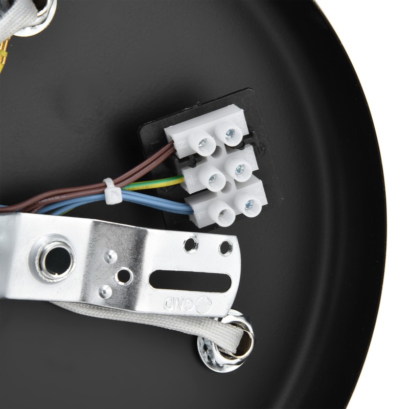 GU10 Ceiling Spotlight Holder 3 Head Rotating Lamp Base Fixture
