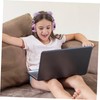 LABRIMP Boy Girl Over Ear Headphone Microphone Furry Cat Ear