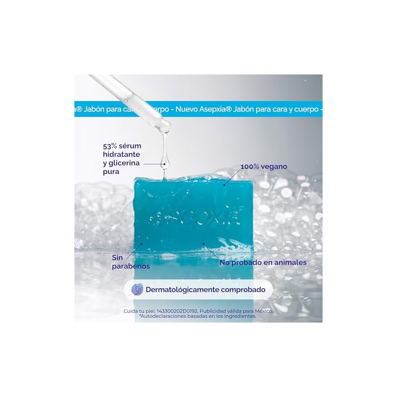 ASEPXIA Jabon NeutroDerma Regenerante 4pk (Bundle)