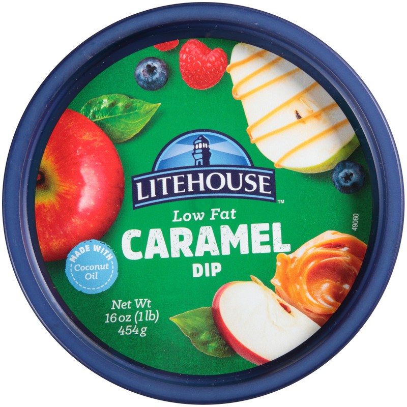 Litehouse Low Fat Caramel, 16 Ounce