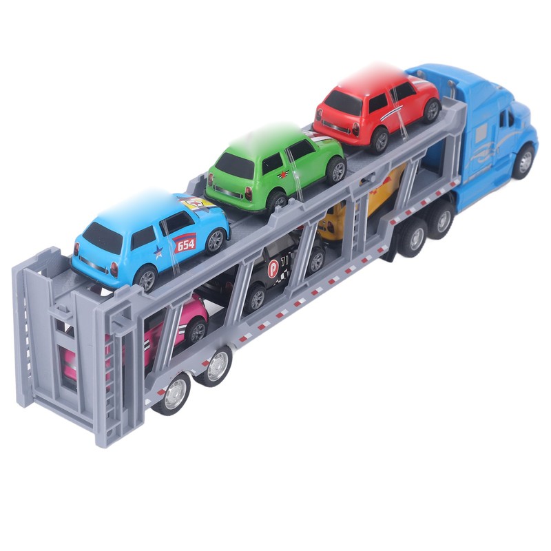Transport Truck Toy 1/48 Scale Simulation Pull Back Collectible Cars