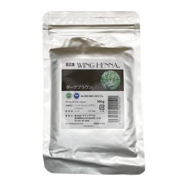 Wing henna dark brown 100g