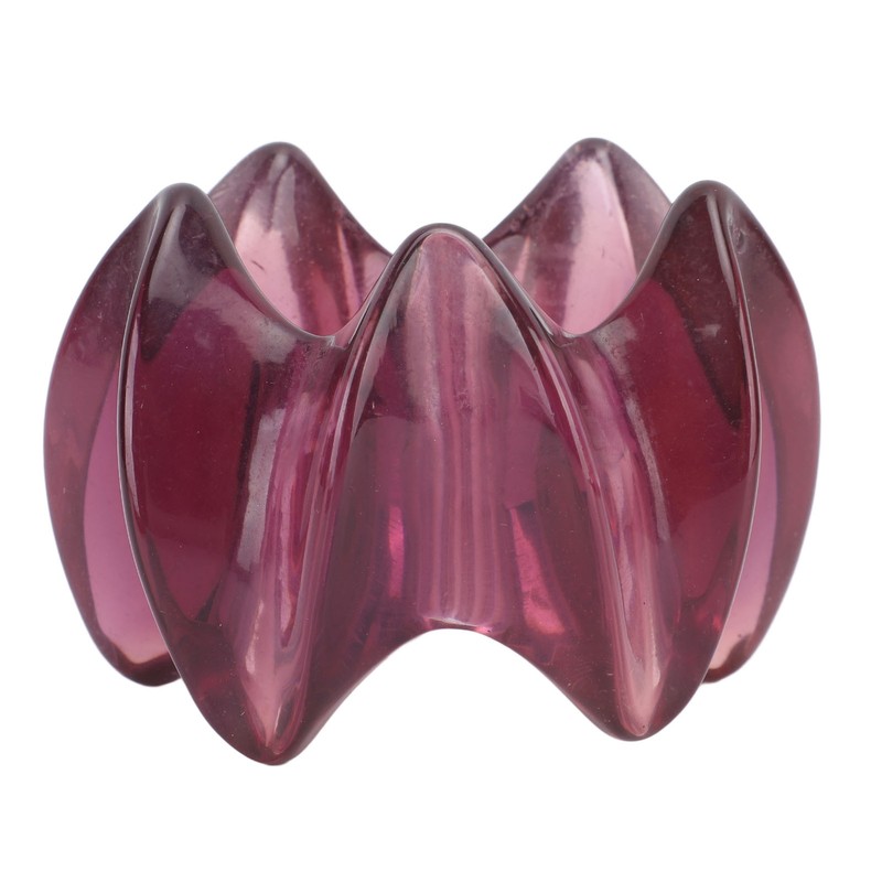Resin Massage Ring Lotus Shaped Reduce Muscle Fatigue Facial Gua
