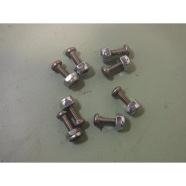 DEXTER COIN DROP RETAINER SCREWS P/N 9545-020-004 AND NUTS P/N 8640-424-002