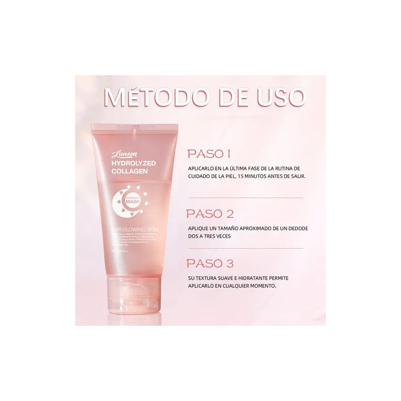 Mascarilla De Colágeno Despegable Con Hialurónico Hidratació