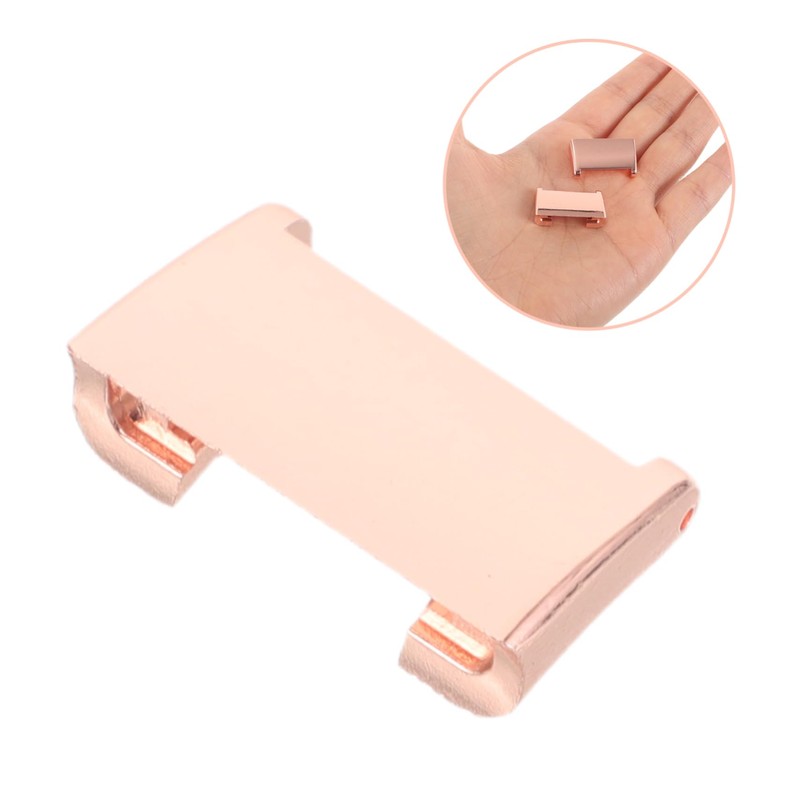 KOMBIUDA 2pcs Watch Band Adapter: Smartwatch Strap Connector Adapter Metal