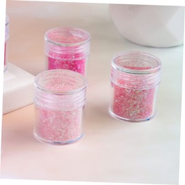 VICASKY 5pcs Gradient Sequins Nail Powder Ultra-fine Glitter for Dipping Nail Art Shimmering Effect Colorful Shades