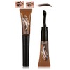 Chocolate Peel Off Eyebrow Tint Gel, Tattoo Eyebrow Gel Easy