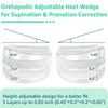 Skyfoot 3 Layers Adjustable Heel Wedge Inserts for Supination &