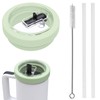 Replacement Lid for 40 oz Cups, Reusable Leak-proof and Dustproof,