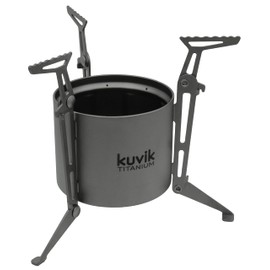 Kuvik Titanium Alcohol Stove with Stand