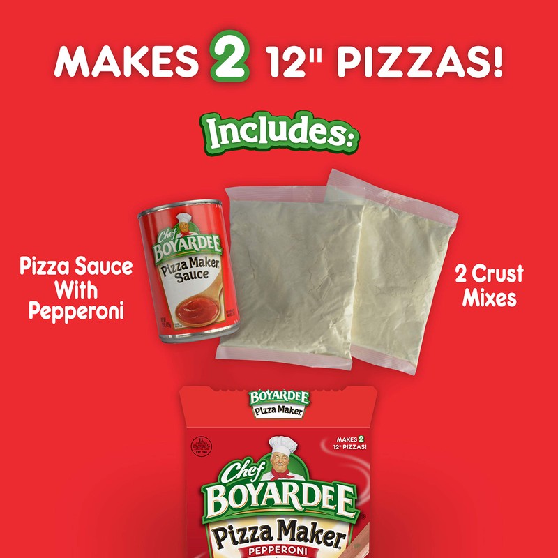 Chef Boyardee Pepperoni Pizza Maker, 31.85 oz