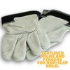 Nozzy Workzone Mens Heavy Duty Leather Gloves - Gardening Work