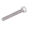 50Pcs Hex Socket Cup Head Screw Galvanized Steel M4 for