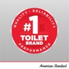 American Standard 5257A65MT.021 Cardiff Slow-Close Elongated Front Toilet Seat, Bone