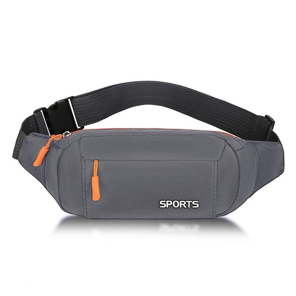 MultiValue Fanny Pack, Waterproof Polyester Waist Bag with Zipper Multifunctional