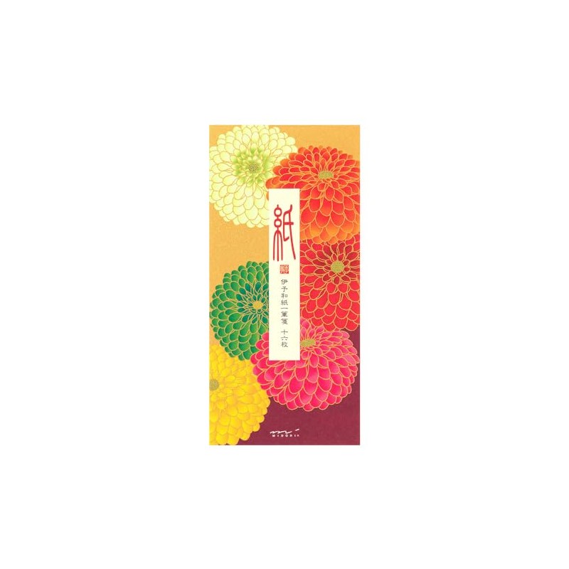 Midori 89594006 Autumn Letter Silk Pom Pom Chrysanthemum Pattern
