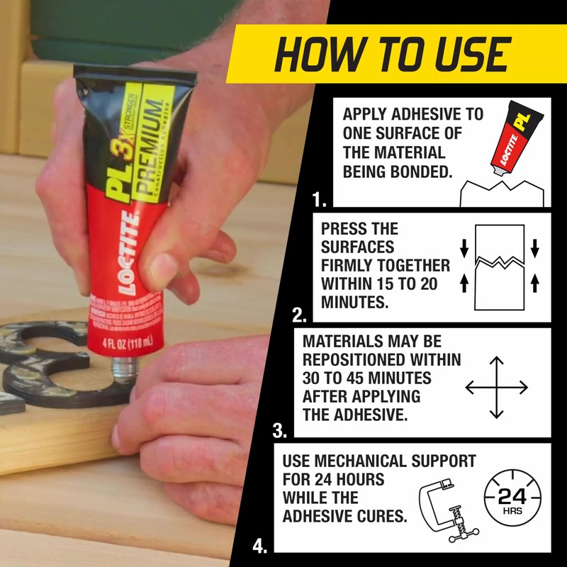 Loctite 1451588 4 Oz Pl Premium Construction Adhesive4