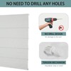 Changshade No Drill Roman Shades for Windows,Cordless Roman Blinds No