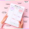 Work Day Planner Notepad | Daily Organizer to Structure Your