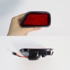 TurningMax 2x Red lens Red LED Rear Bumper Fender Side