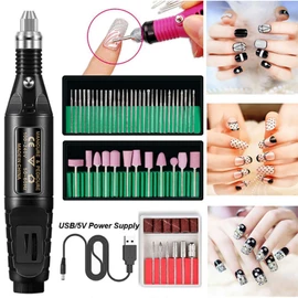 Toe Nail Grinder For Thick Toenails Set Manicure Pedicure Professional Self r5hl