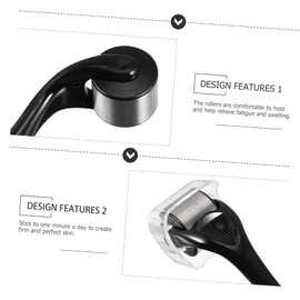 SAFIGLE 1Pc Handheld Face Massager Tool Massage Roller for Skin Relaxation Smooth Edges for Safe Use Reduces Redness and Wrinkles for Spa and Home