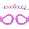 7 Ring Stretch Resistance Exercise Band, BetterJonny Workout Bands Arm
