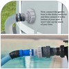 EMYVSVO Pool Drain Adapter - 1.5-Inch ID Connector for Bottom