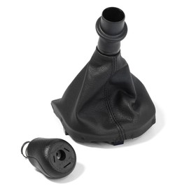 Volkswagen 7E0711113KFEU Gear Knob Shift Lever Cover without Plaque for Manual Transmission