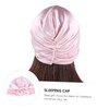Outanaya 1pc Satin Sleep Bonnet Double Elastic Turban for Hair